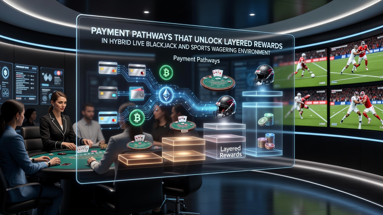 Hybride Live-Blackjack-Tische mit integrierten Sportwetten und Zahlungsoptionen